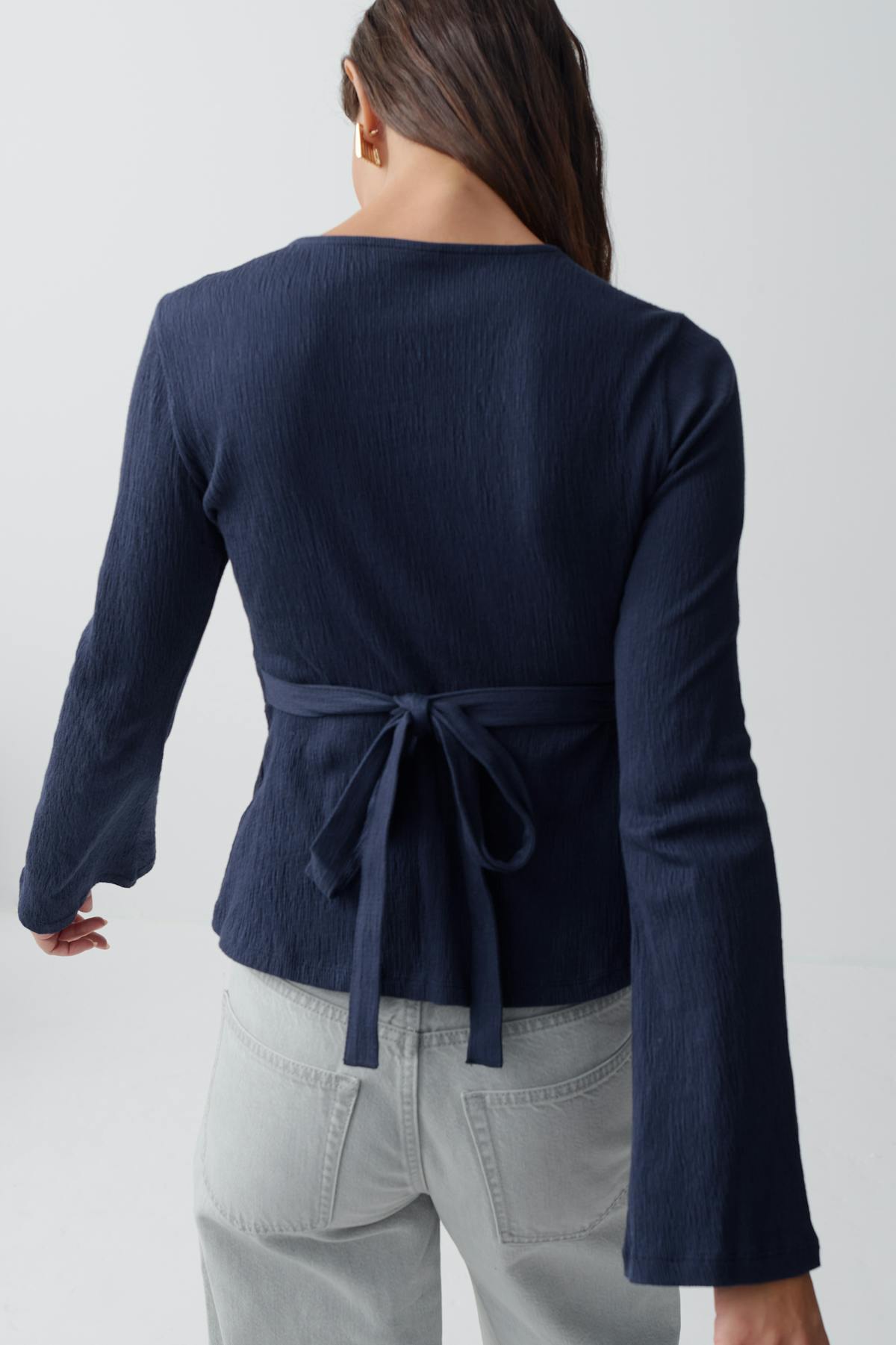 Tie top - Blanc cassé