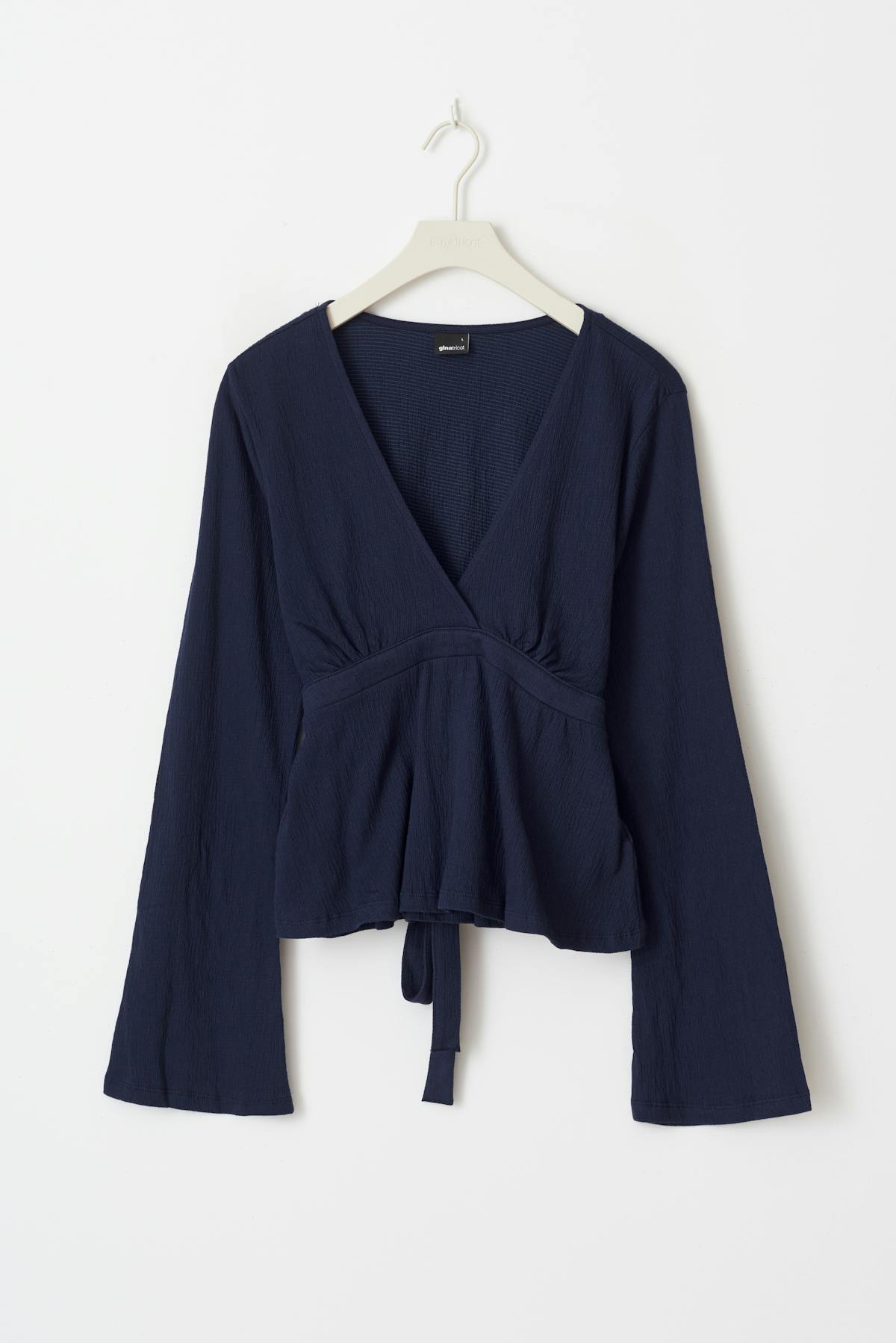 Tie top - Blanc cassé