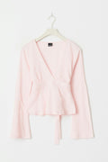 Tie top - Primrose pink