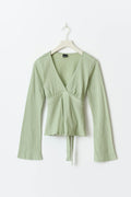 Tie top - Vetiver