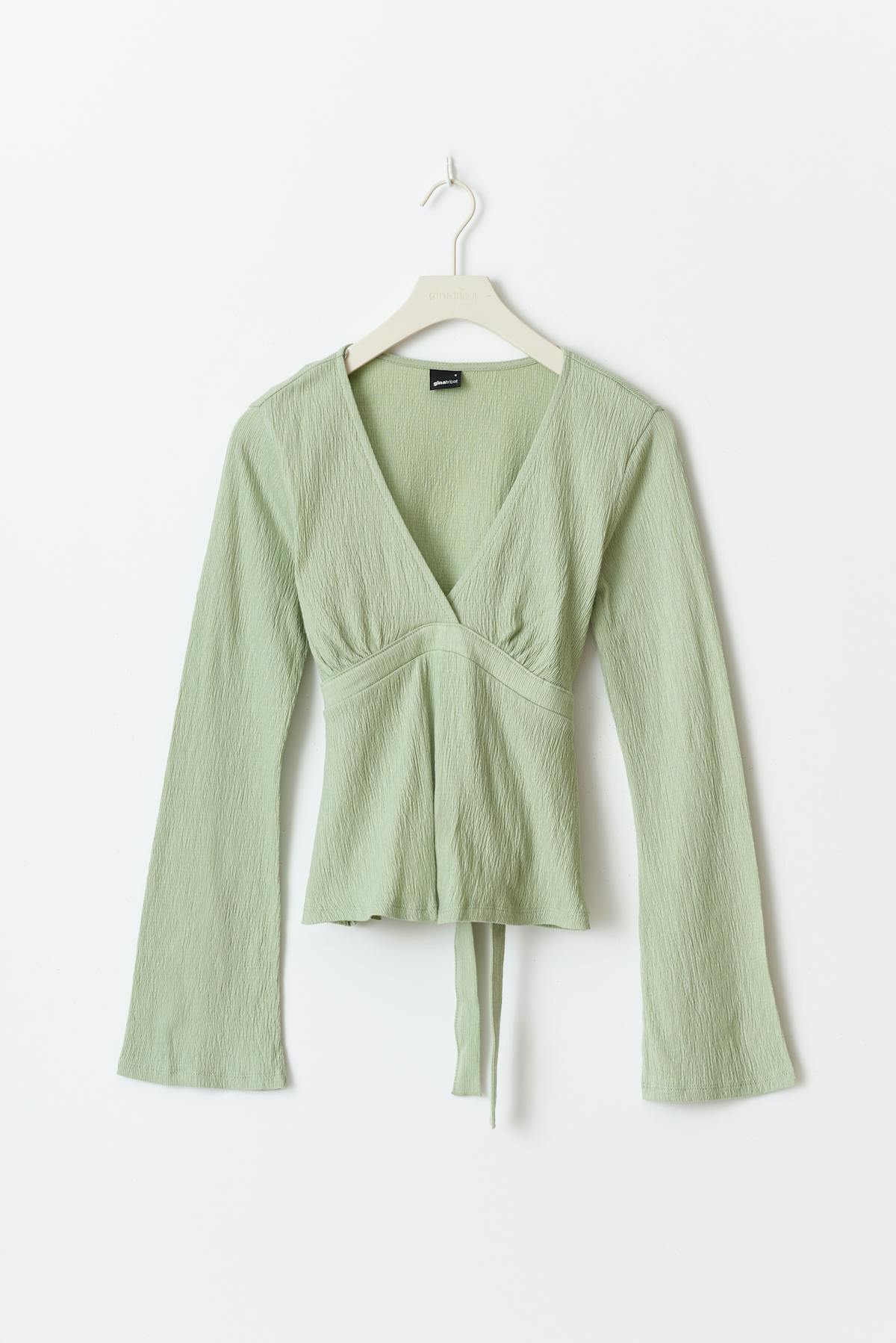 Tie top - Vetiver