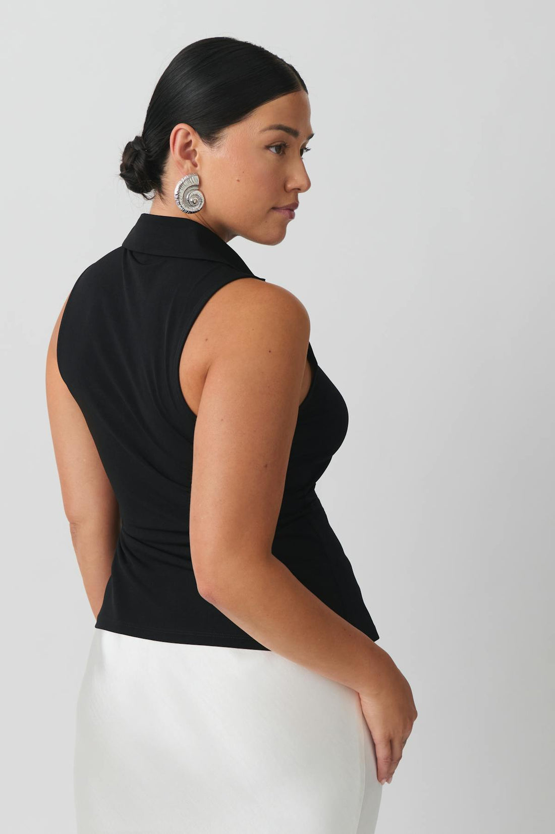 Collar tanktop - Noir