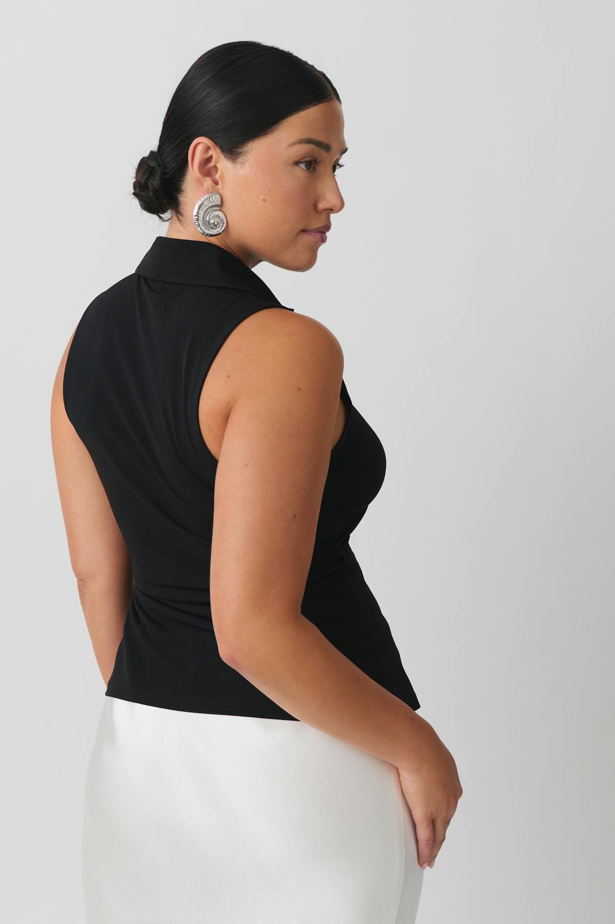 Collar tanktop - Noir