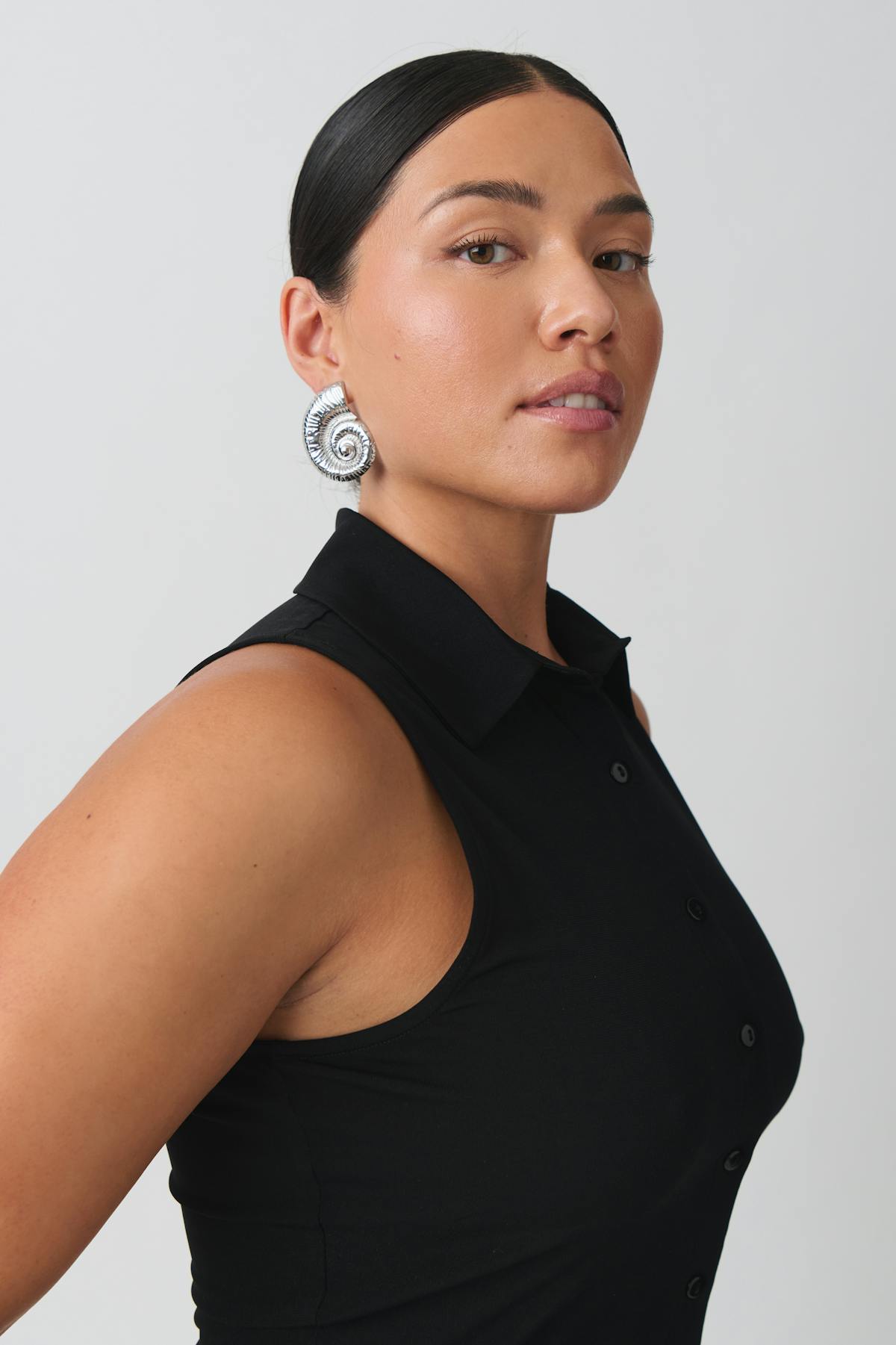 Collar tanktop - Noir