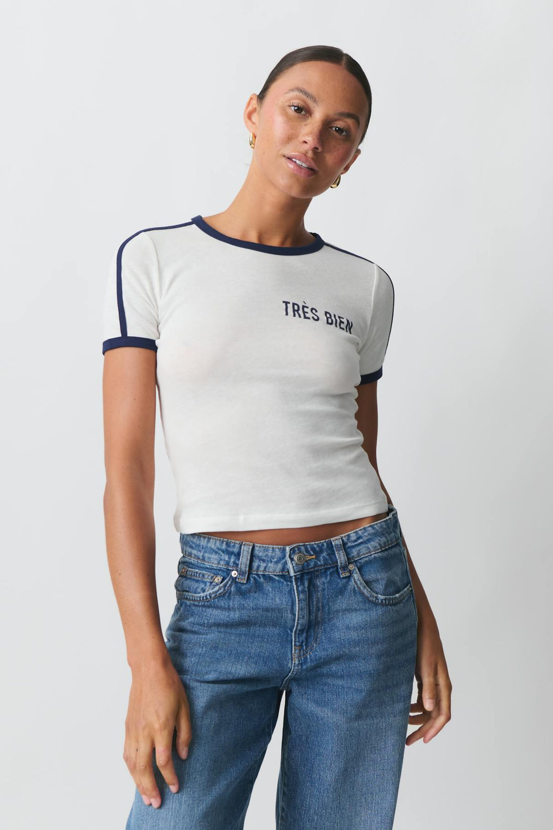 Tight tee - Blanc cassé