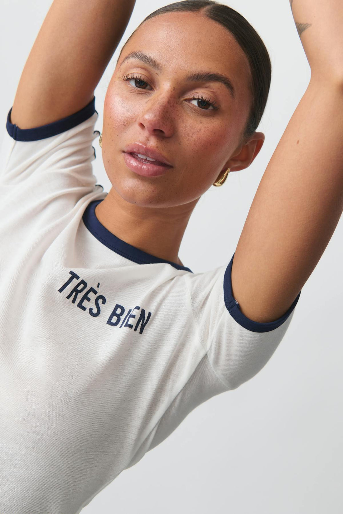 Tight tee - Blanc cassé