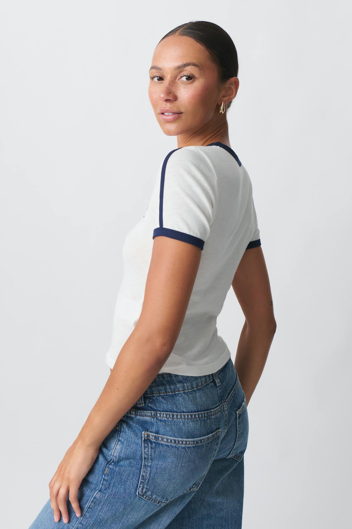Tight tee - Blanc cassé