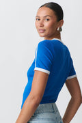 Tight tee - Nautical blue