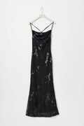 Cowl neck dress - Blanc