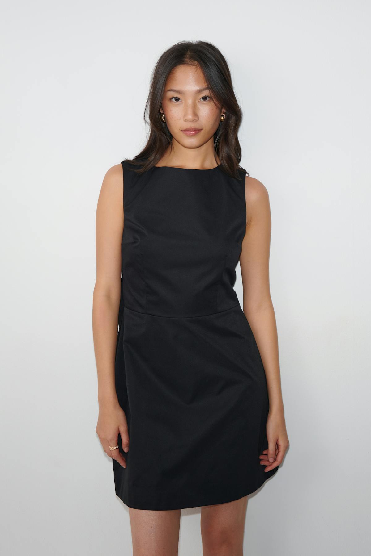 Bow dress - Noir