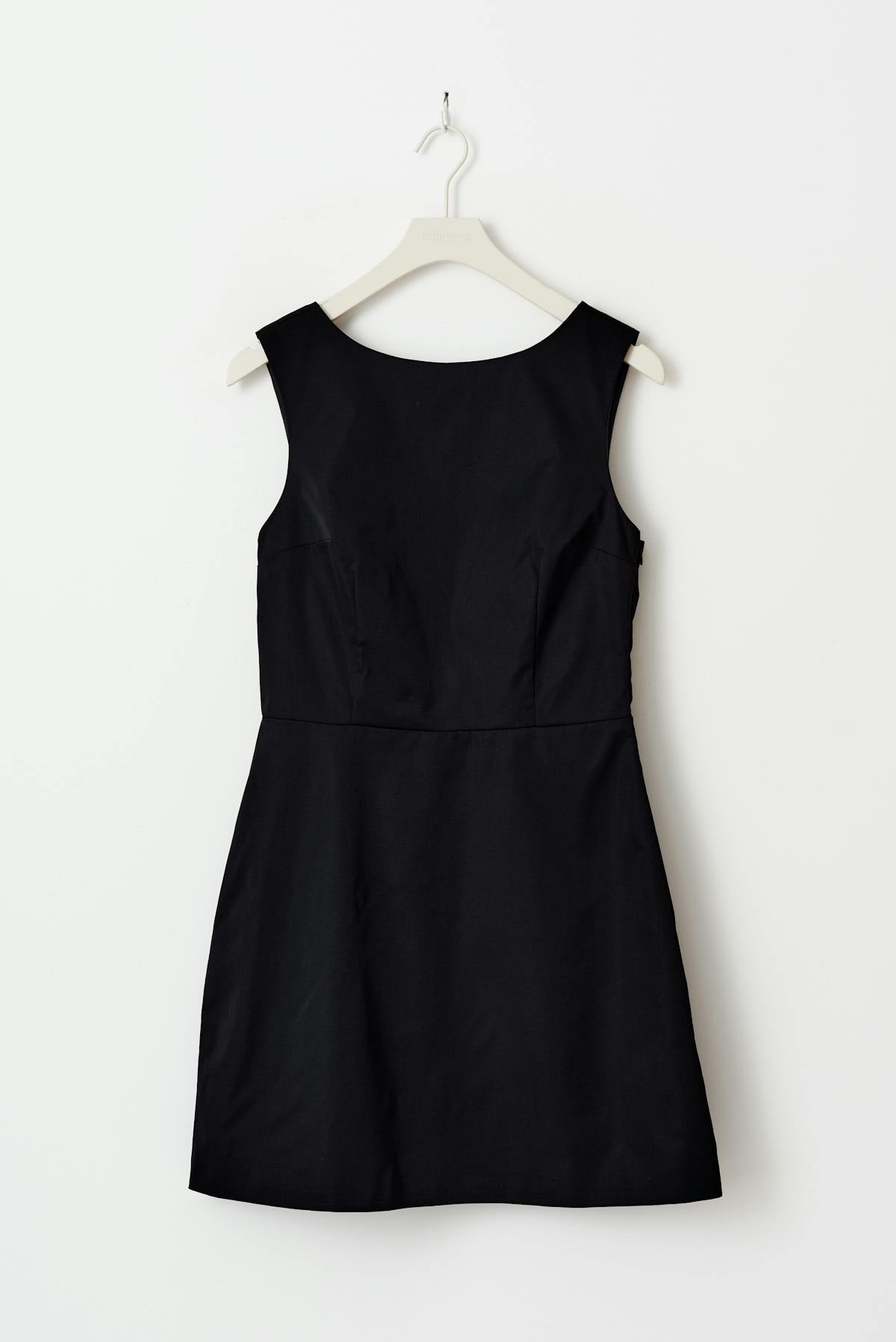 Bow dress - Noir