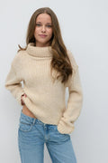 Y stitch sweater - Creme