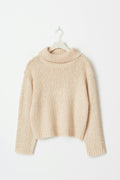 Y stitch sweater - Creme