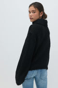 Y stitch sweater - Noir