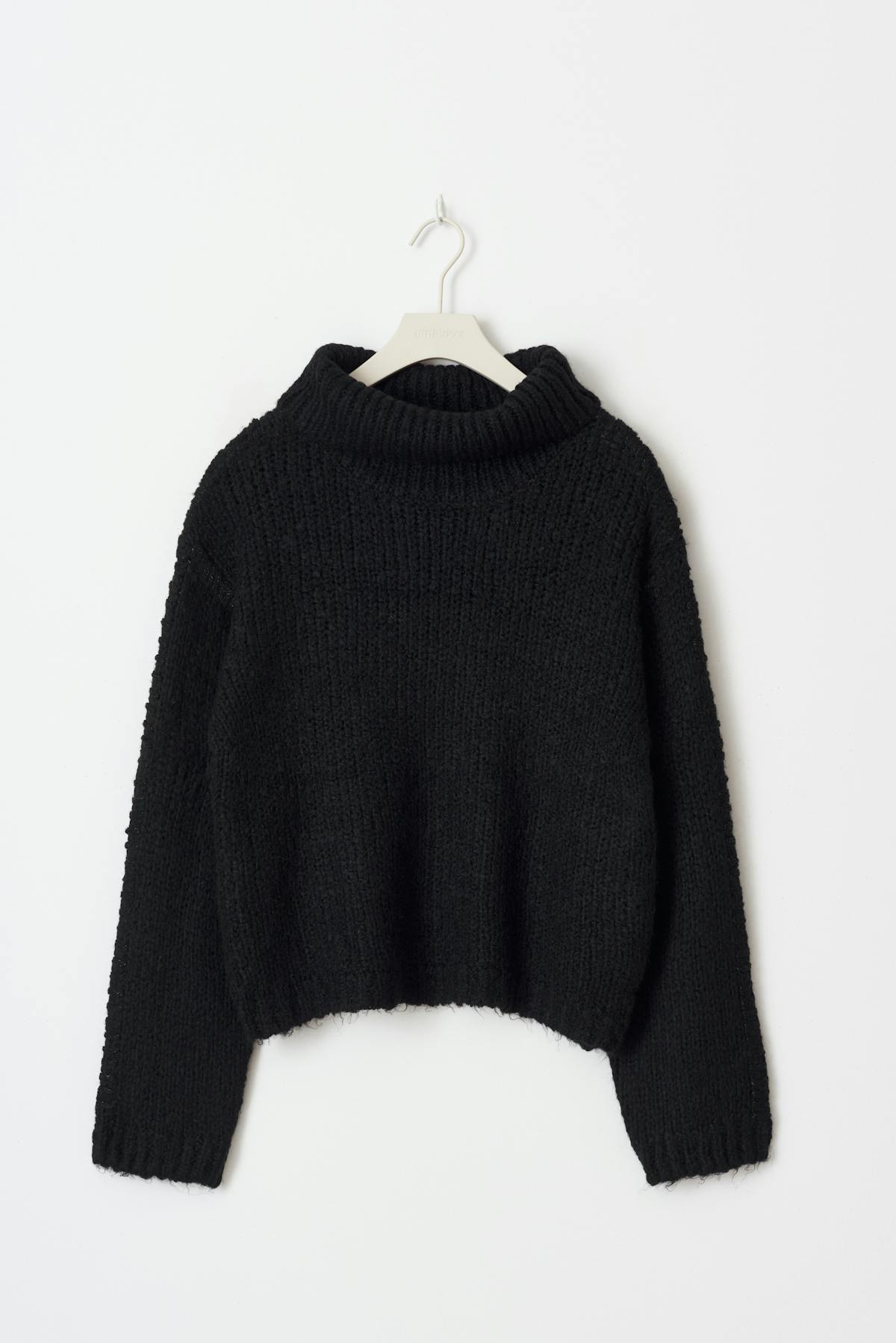 Y stitch sweater - Noir