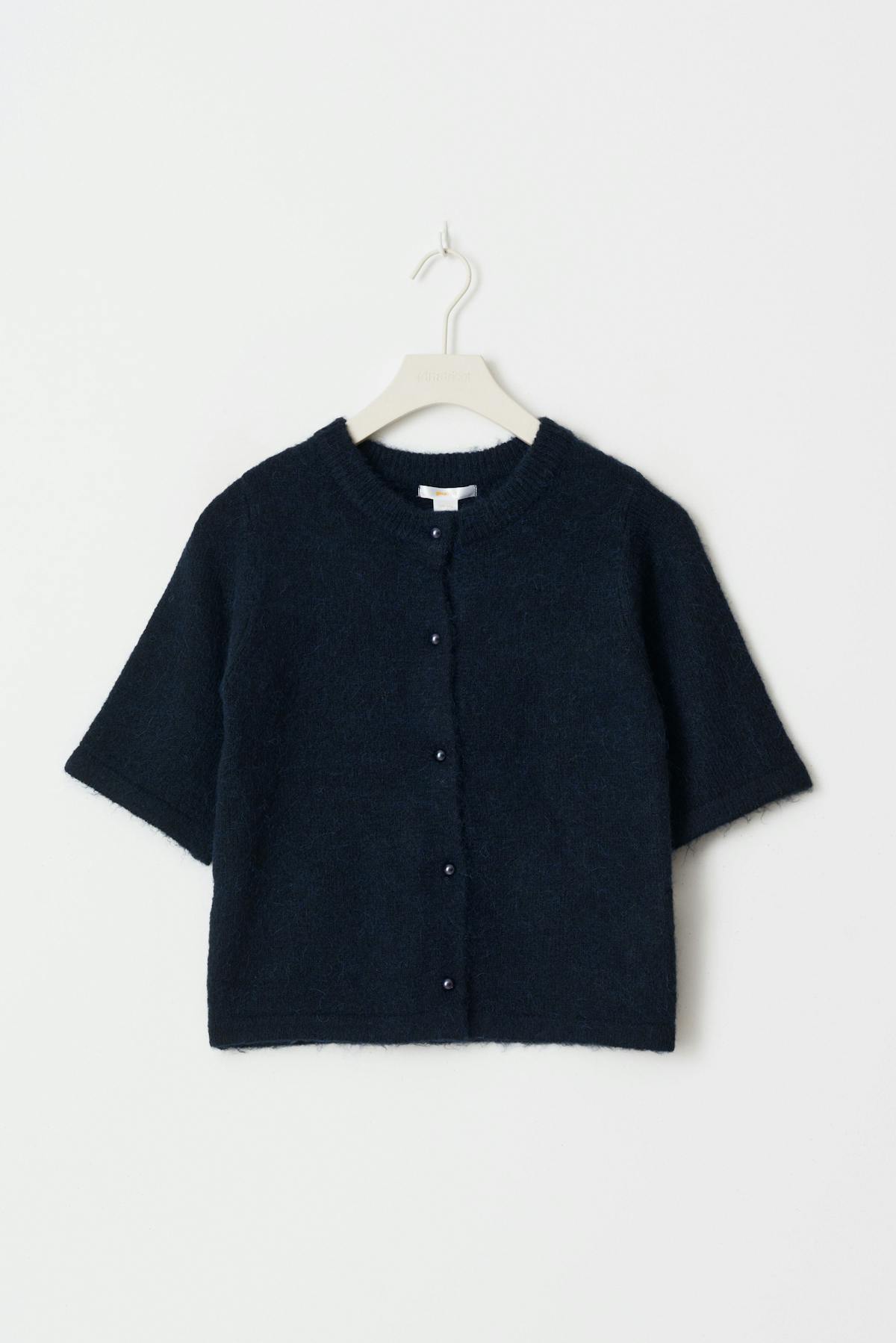 Y knitted cardigan - Navy blazer