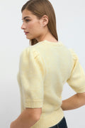 Knitted cardigan - Greymelange