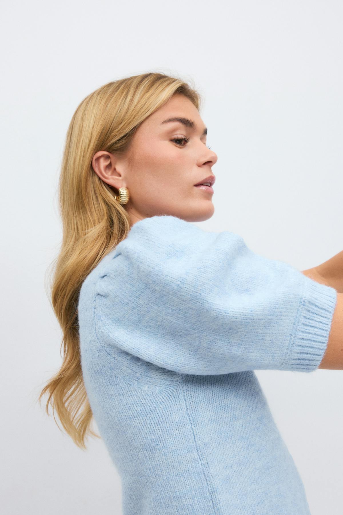 Knitted cardigan - Warm white