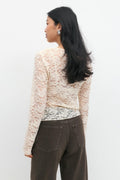 Lace top - Bordeaux