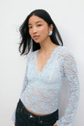 Lace top - Bouquet flower