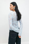 Lace top - Bouquet flower