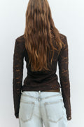 Lace top - Bleu clair