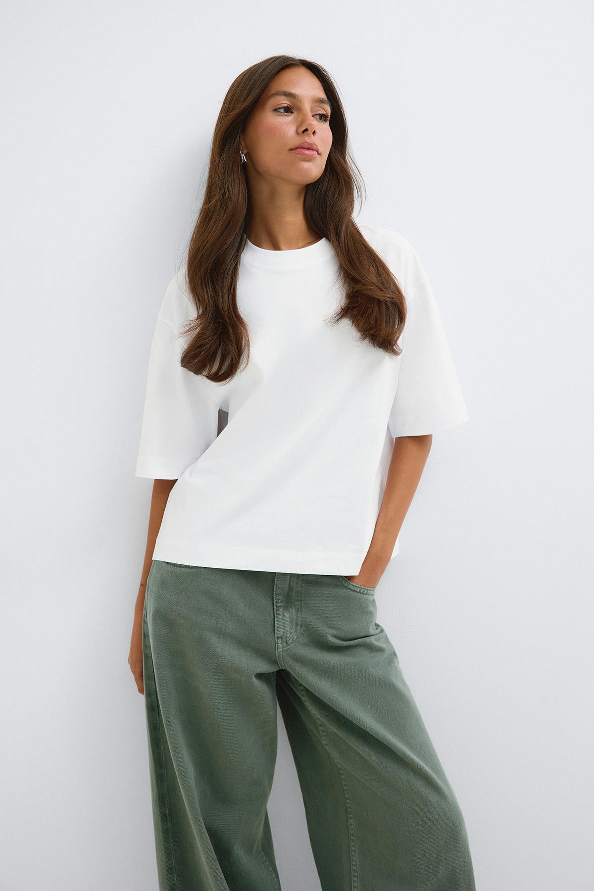 Perfect boxy tee - Offblack