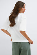 Perfect boxy tee - Offblack