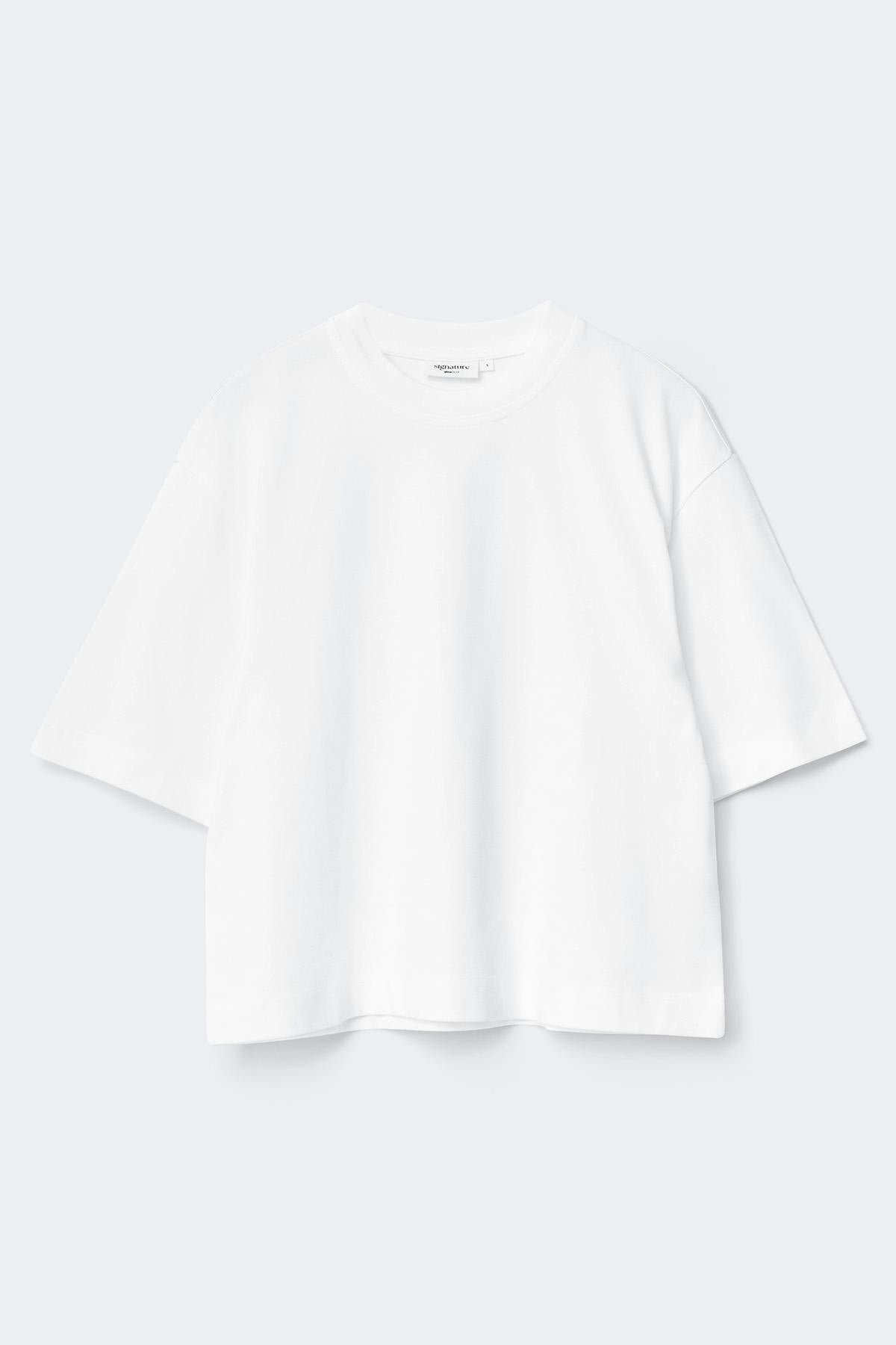 Perfect boxy tee - Blanc