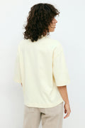 Perfect boxy tee - Aloe wash