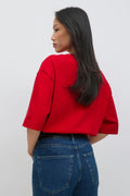 Perfect boxy tee - Aloe wash