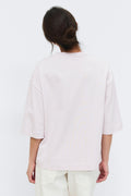 Perfect boxy tee - High risk red