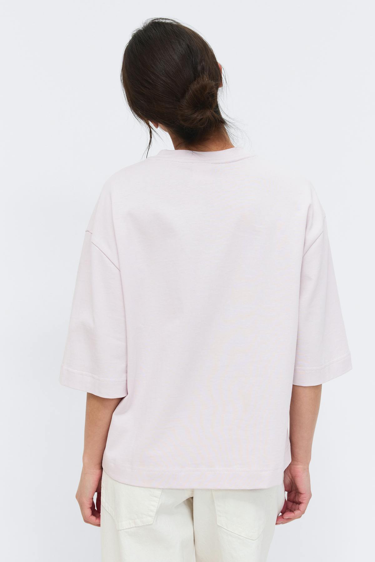 Perfect boxy tee - High risk red