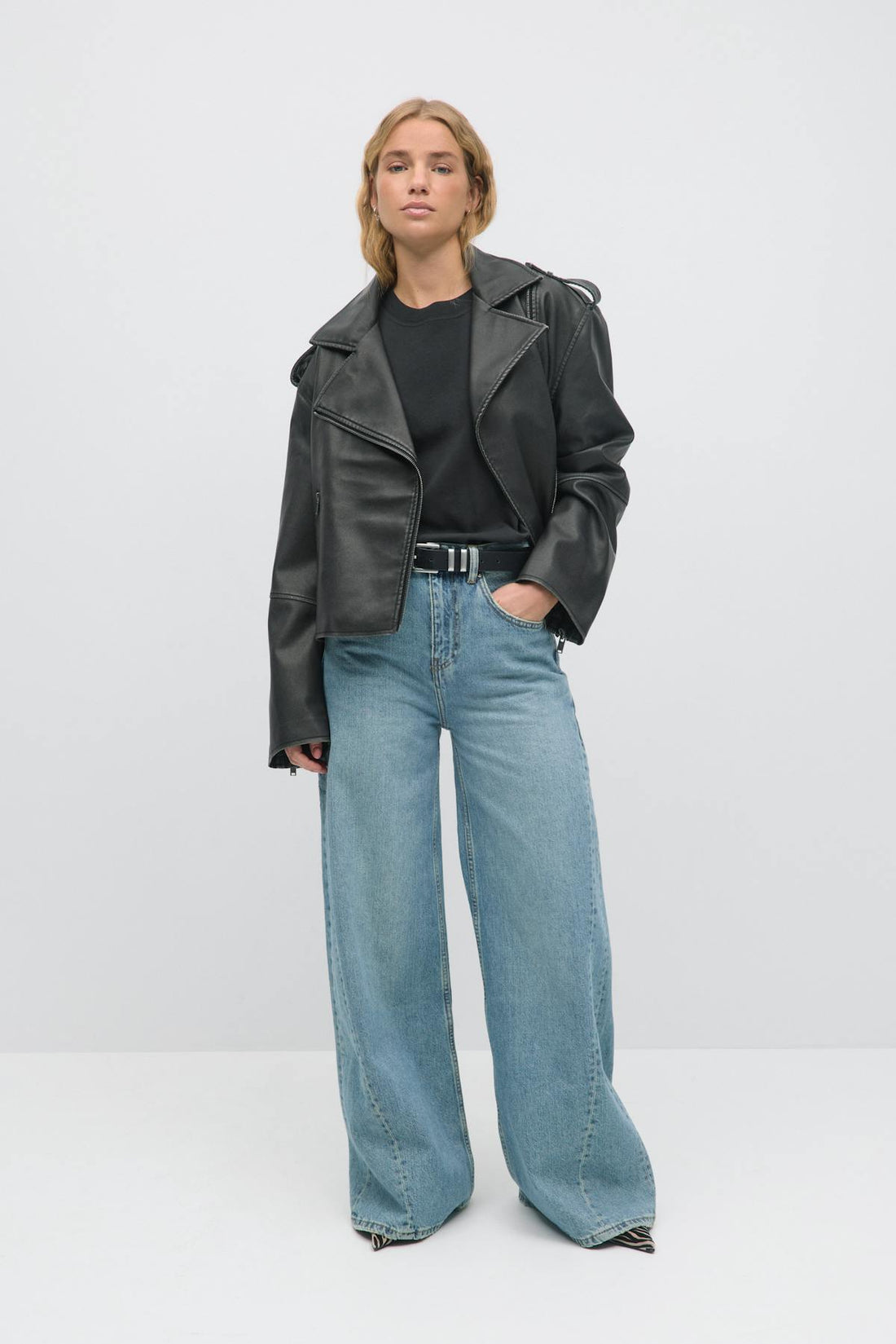 Perfect boxy tee - Offblack
