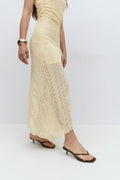 Lace dress - Jaune clair