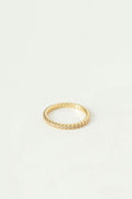 Pave ring - Doré
