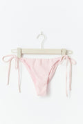 Flower bikini tie brazilian - Rose
