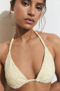 Shell bikini triangle top - Flan