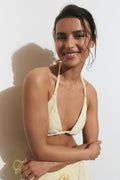 Shell bikini triangle top - Flan