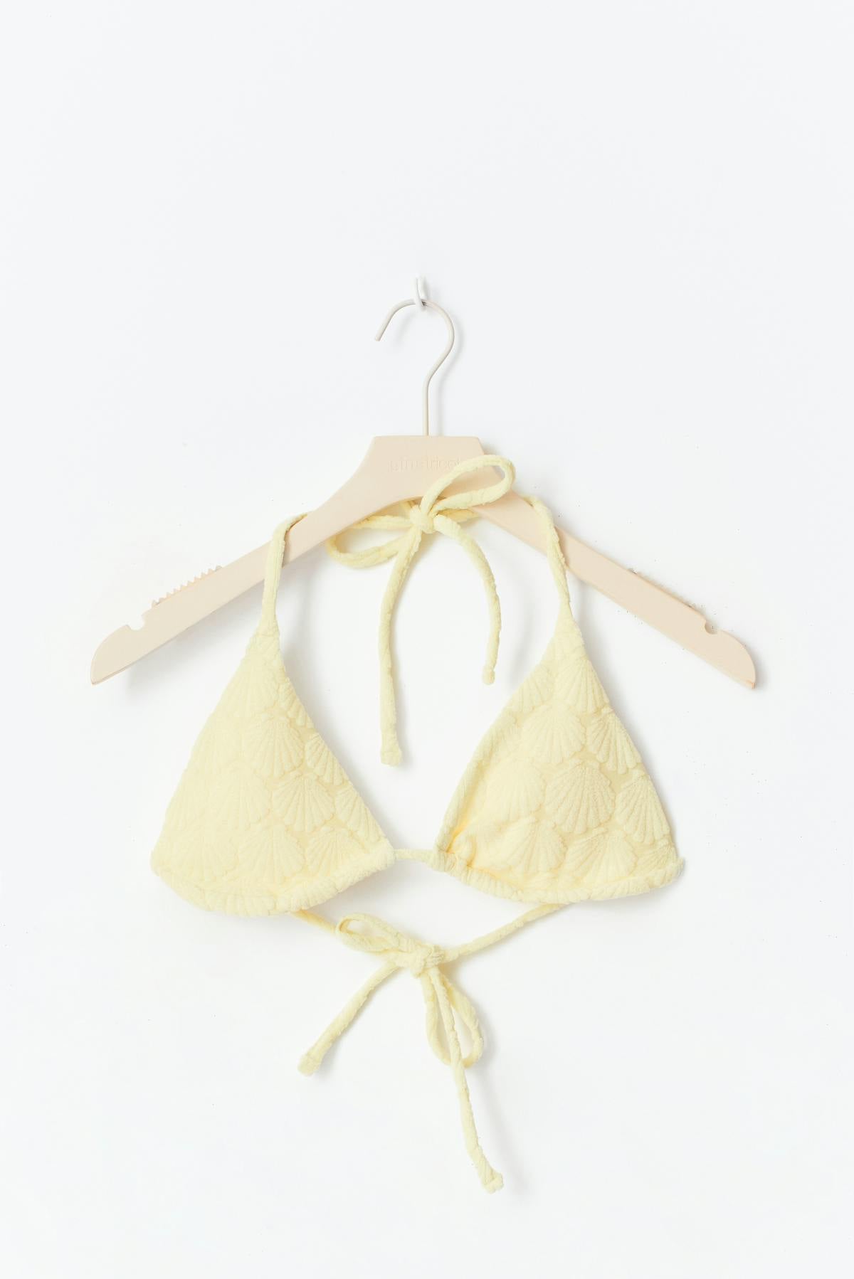 Shell bikini triangle top - Flan