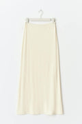 Soft touch maxi skirt - Grey melange