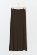 Soft touch maxi skirt - Almond oil