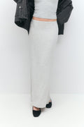 Soft touch maxi skirt - Noir