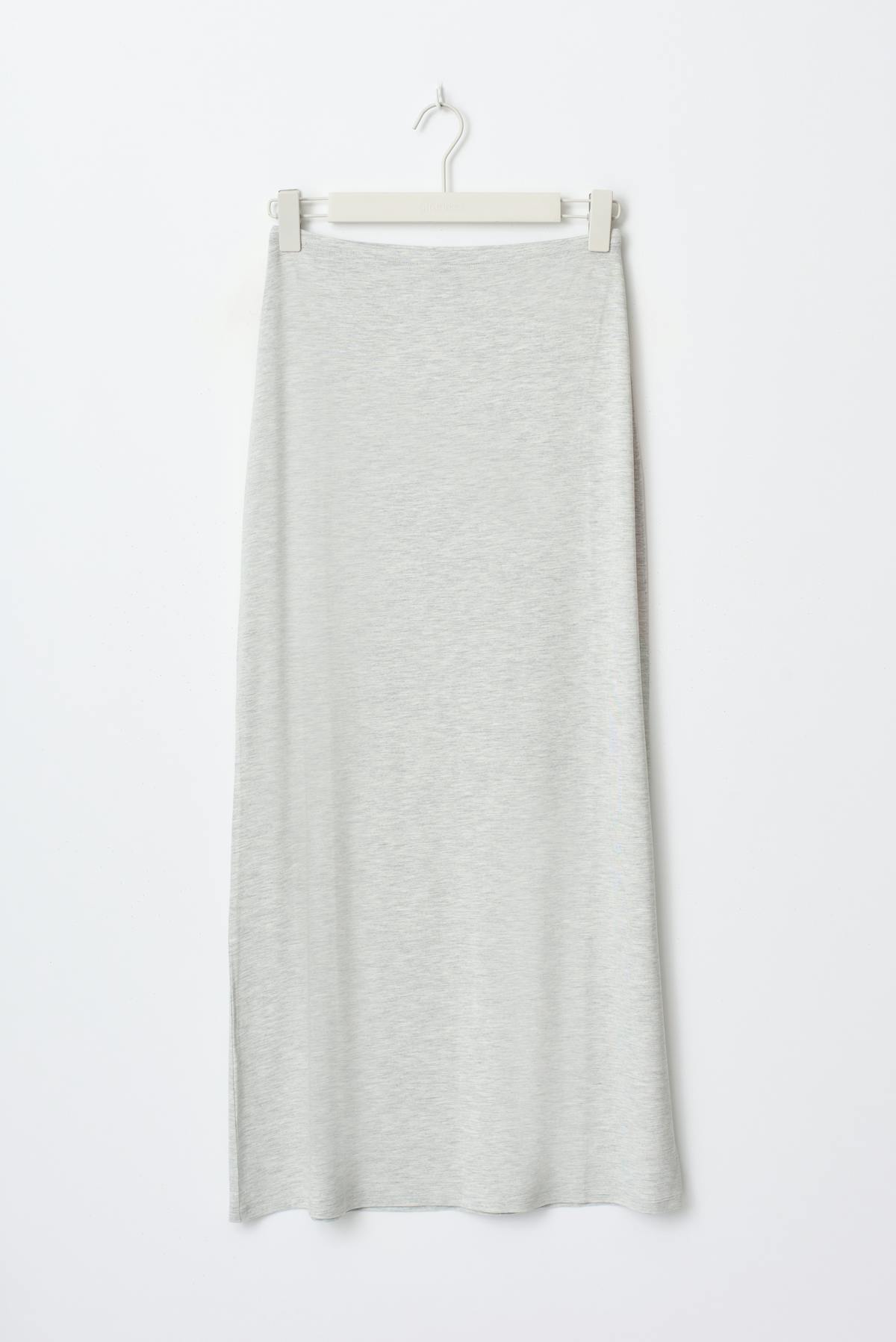 Soft touch maxi skirt - Noir