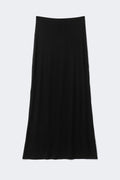 Soft touch maxi skirt - Noir