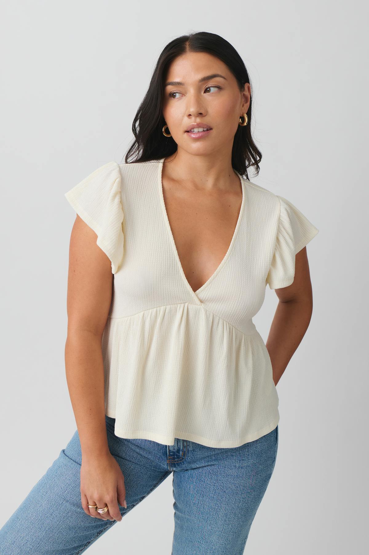 Frill top - Java