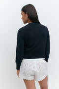 Y lightweight rib jacket - Bleu marine