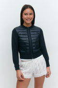 Y lightweight rib jacket - Bleu marine