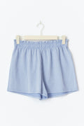 Textured shorts - Blue/stripe