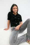Y knitted cardigan - Vanilla